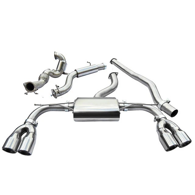 [AU83BYTP07LR] Cobrasport Audi S3 (8V) (5 Door) (13-18) (Non-Valved) Turbo Back System (Sports Cat & Non-Resonated)
