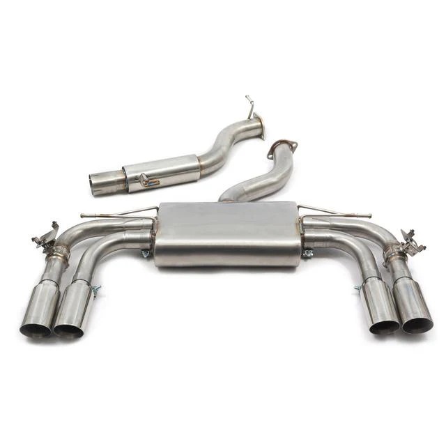 [AU125TP92] Cobrasport Audi S3 (8V) (5 Door) (19-20) (Valved) GPF Back System (Non-Resonated) TP92