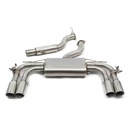 Cobrasport Audi S3 (8V) (Saloon) (13-18) (Valved) Cat Back System  (Non-Resonated)