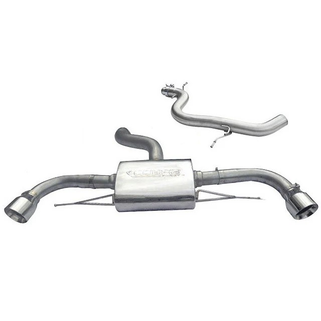 Cobrasport Audi TT 1.8 & 2.0 TFSI (2WD) Dual Exit Tailpipes (11-14) Cat Back System TP34
