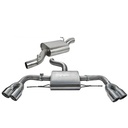 Cobrasport Audi TTS (Quattro) Quad Exit Tailpipes (08-14) Cat Back System (Non-Resonated) YTP09LR
