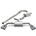 Cobrasport Audi TTS (Quattro) Quad Exit Tailpipes (08-14) Turbo Back System (Sports Cat & Resonated)