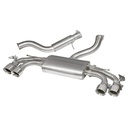 Cobrasport Audi TTS Mk3 (15-19) Non-Resonated Cat Back System  (Non-Valved)