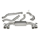 Cobrasport Audi TTS Mk3 (15-19) De-Cat & Non-Resonated Turbo Back System (Non-Valved)
