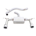 Cobrasport Audi TT Mk3 (15-23) 2.0 TFSI (2WD) (197PS, 230PS & 245PS) Cat Back System (Non-Resonated) - Carbon Fibre Tailpipes