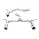 Cobrasport Audi TT Mk3 (15-23) 2.0 TFSI (2WD) (197PS, 230PS & 245PS) Venom Cat Back System (Non-Resonated) Non-Valved / TP34