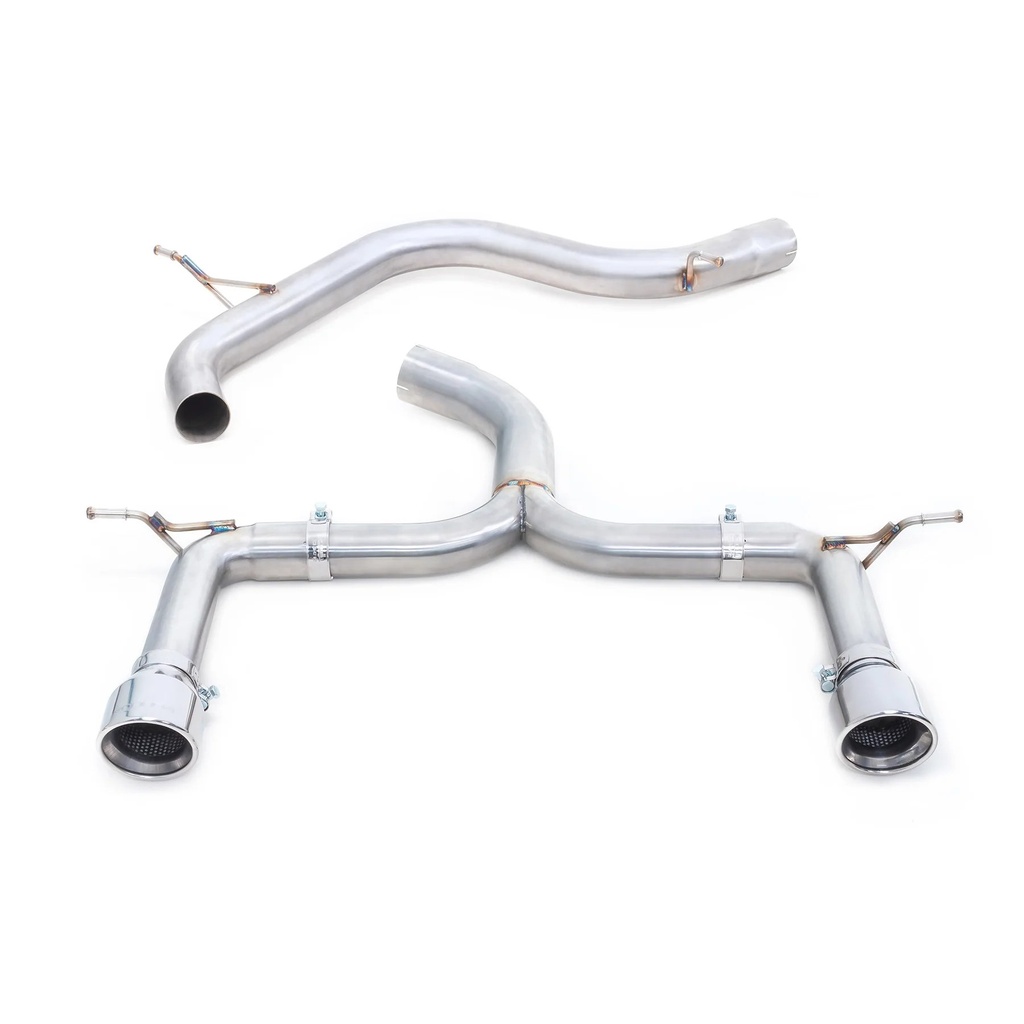 Cobrasport Audi TT Mk3 (15-23) 2.0 TFSI (2WD) (197PS, 230PS & 245PS) Venom Cat Back System (Non-Resonated)