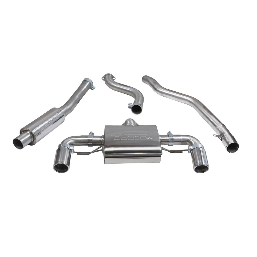 Cobrasport BMW M140i Auto (F20 & F21 - 2015-19) Cat Back System (Non-Resonated)