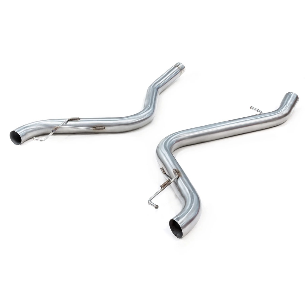 Cobrasport BMW M240i (G42) (21>) Venom Race Rear Axle-Back (Back Box Delete) to O/E tailpipes Exhaust Trims