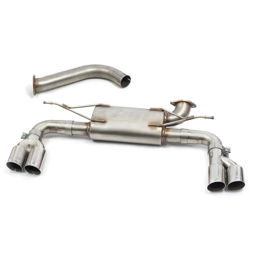 Cobrasport BMW 320i (F30 LCI/F31 LCI) (18-19) B48 M-Sport Quad Exit Rear Section - GPF Models ONLY
