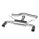 Cobrasport BMW 335D M-Sport (F30) (13-19) Dual Exit Rear Section (Fits BMW 340i Rear Panel)