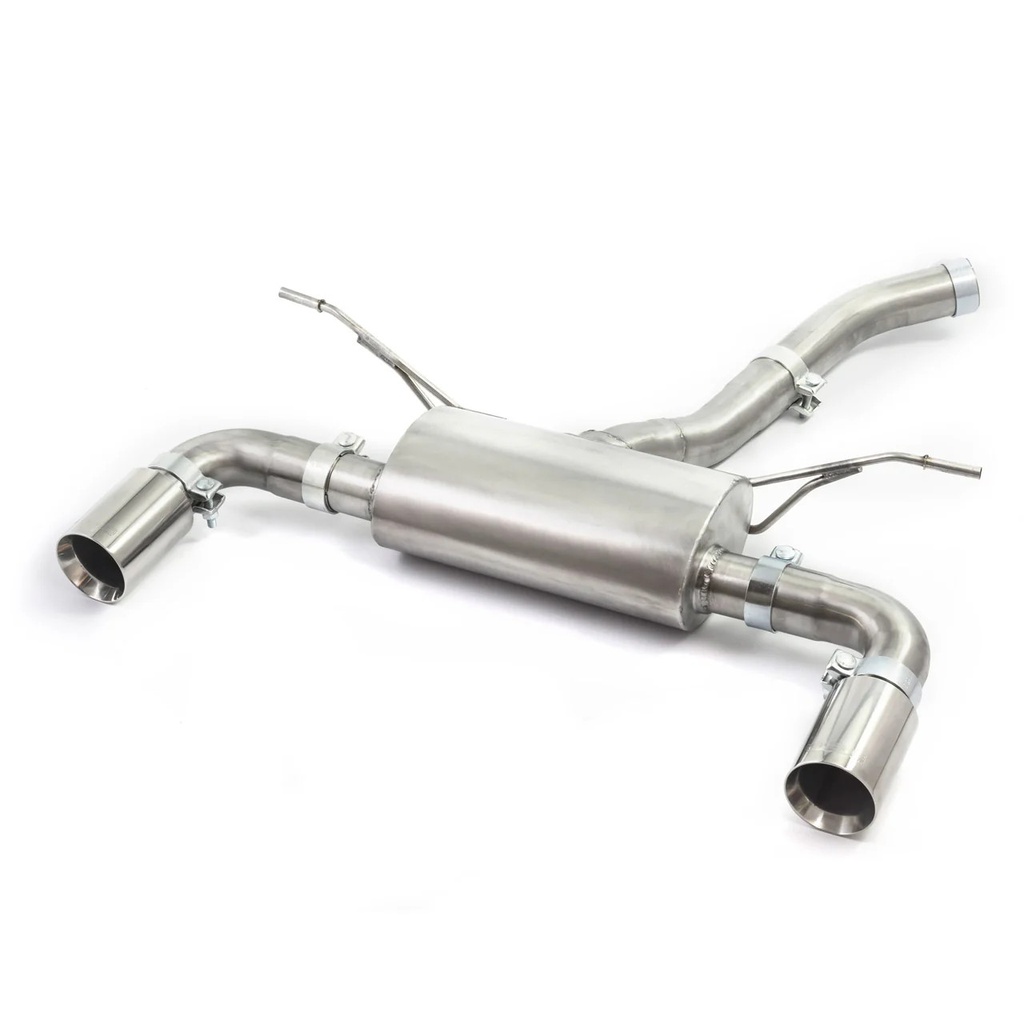 Cobrasport BMW 420D Gran Coupe F36 / F36 LCI (15-21) Dual Exit Rear Exhaust (Fits BMW 440i Rear Panel) TP84