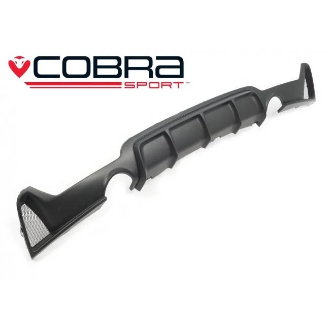 Cobrasport BMW 4 Series F32/F33/F36 Dual Exit Diffuser Rear Panel for M-Sport Bumper (Excluded from Dealer Discount) Gloss