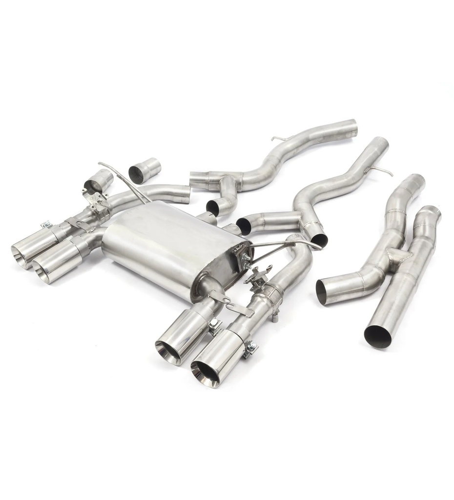 [BM103TP86] Cobrasport BMW M3 (F80) & M4 (F82) (14 - 20) Secondary Cat Back System (All Models)