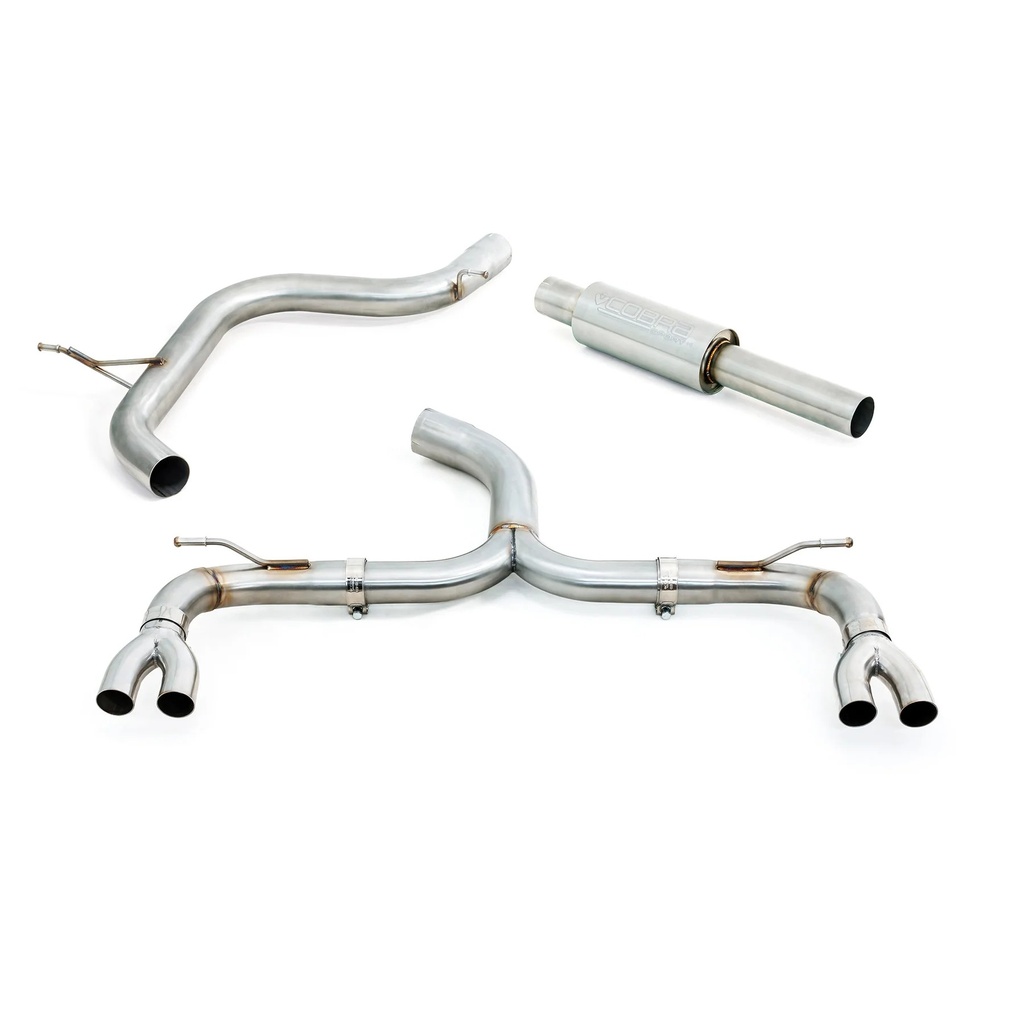 Cobrasport Cupra Leon 300 (20>) Venom Box Delete Race Cat/GPF-Back System - Resonated