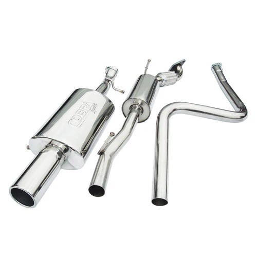 Cobrasport Ford Fiesta Mk6 (Zetec-S) (02 - 07) Cat Back System - Non-Resonated (fits ST panel only) TP48
