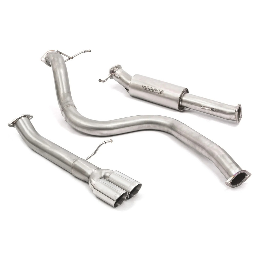 Cobrasport Ford Fiesta ST 180 Mk7 (13-17) 3 Inch Single Tip Cat Back System (Venom) UK / ROW (Excluding USA Models) / TP10