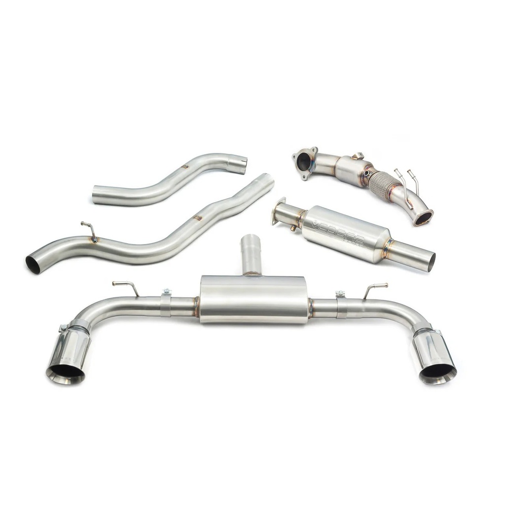 Cobrasport Ford Focus ST (Mk4) (19 >) Turbo Back System (Sports Cat & Non-Resonated) TP79