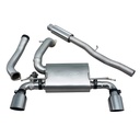 Cobrasport Ford Focus RS (Mk3) (15 - 18) Cat Back System (Resonated) (Valved) TP79