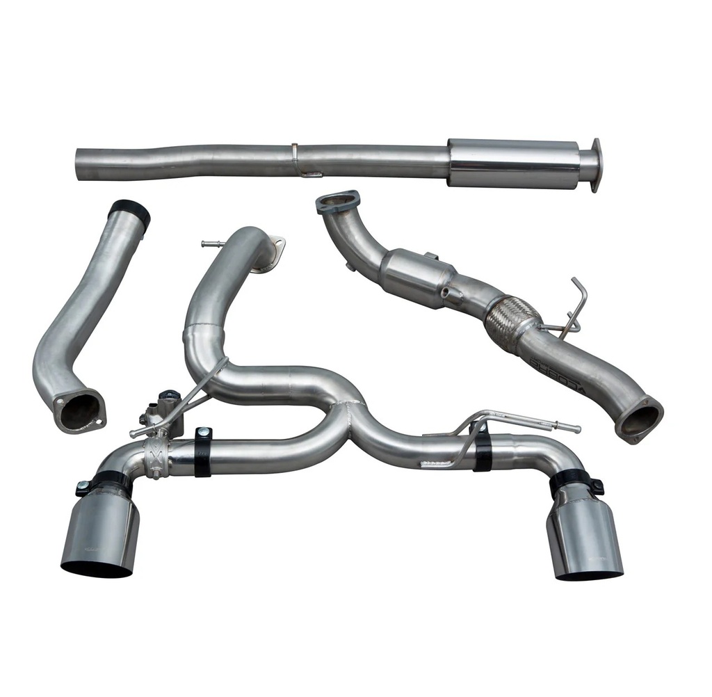 Cobrasport Ford Focus RS (Mk3) (15 - 18) Turbo Back System (De-Cat) Venom (Valved)