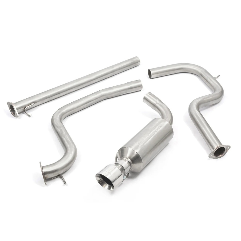Cobrasport Ford Mondeo ST TDCi (2.0/2.2L) (04 - 07) Front Pipe Back System (Non - ST model requires bodywork) - Carbon Fibre Tailpipes TP108-CF