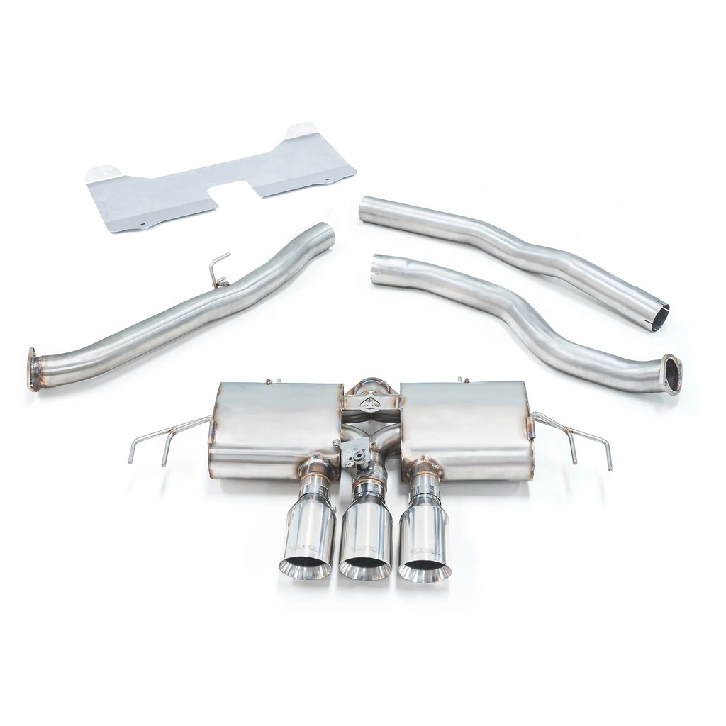 Cobrasport Honda Civic Type R FL5 (23>) - Flex back - Non-Resonated - Valved - GPF Models Only - Carbon Fibre Tailpipes