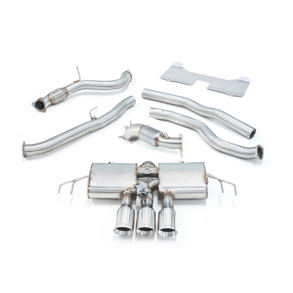 Cobrasport Honda Civic Type R FL5 (23>) - Turbo back - De Cat - Non-Resonated - Valved - RHD Models Only TP80