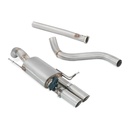 Cobrasport Hyundai i20 N (2020>) Valved GPF Back - 3.5" Slash Cut (Black) Tips