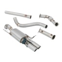 Cobrasport Hyundai i20 N (2020>) Valved Cat-Back - 3.5" Slash Cut Tips TP91