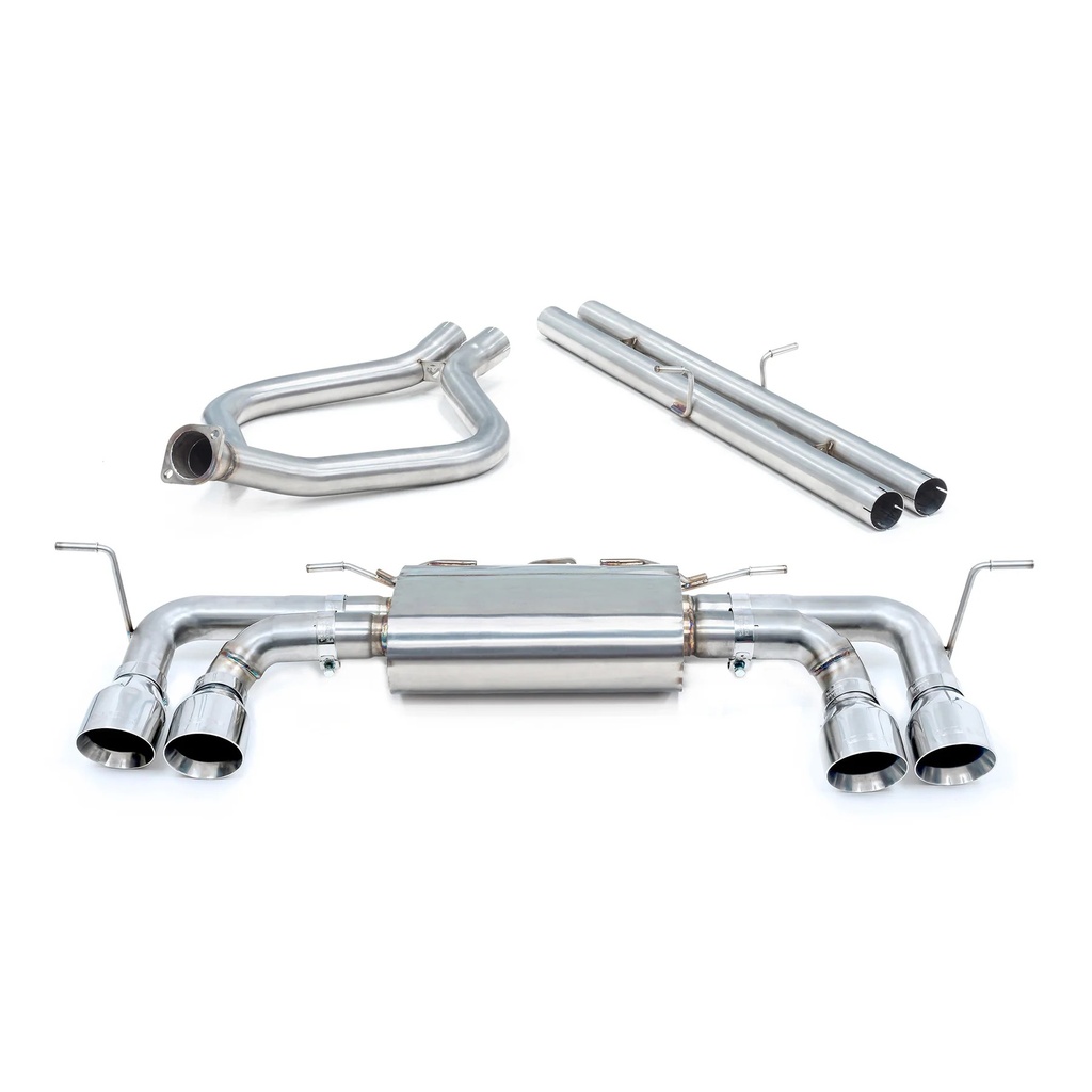 Cobrasport Land Rover Defender 110 V8 L663 (21>) - Race GPF-Back - Non-Valved TP38-BLK (Ceramic Coated)