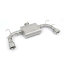 Cobrasport Mazda MX5 (NC) (05 - 13) Rear Section (Road type - Quieter) - Carbon Fibre Tailpipes TP108-CF