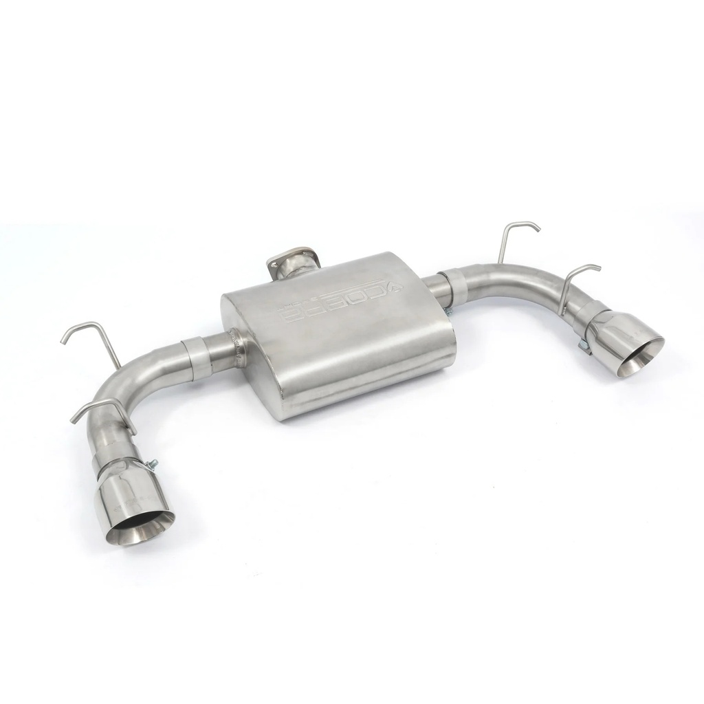 Cobrasport Mazda MX5 (NC) (05 - 13) Rear Section (Road type - Quieter) TP38-BLK