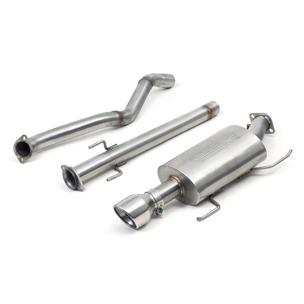 Cobrasport Nissan Juke Nismo (13-18) Secondary Cat Back System - Non-Resonated - 2WD models Only TP19