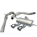 Cobrasport Seat Leon Cupra R 2.0 TSI (1P - Mk2) (10 - 12) Turbo Back System (Sports Cat & Resonated)