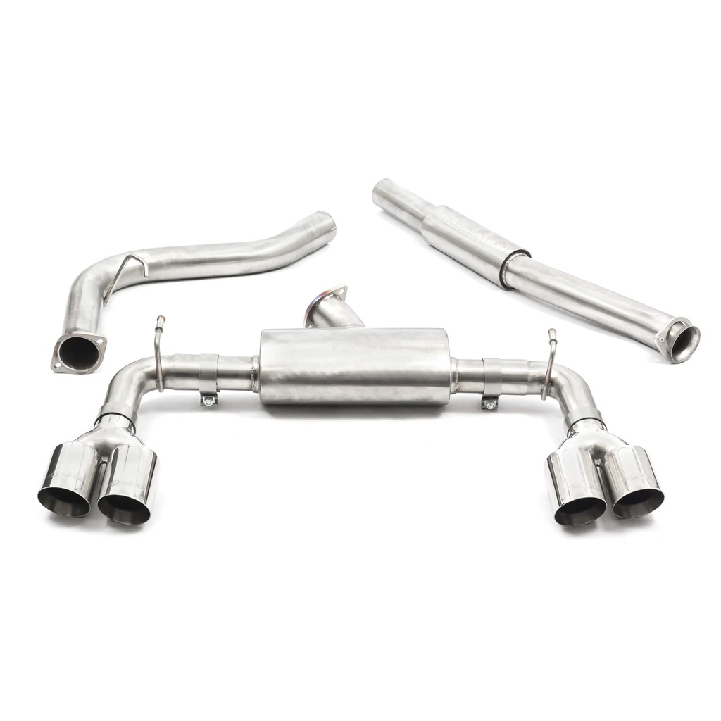 Cobrasport Subaru Impreza STI Turbo (Hatchback) (08 - 12) Cat Back System (Non-Resonated)