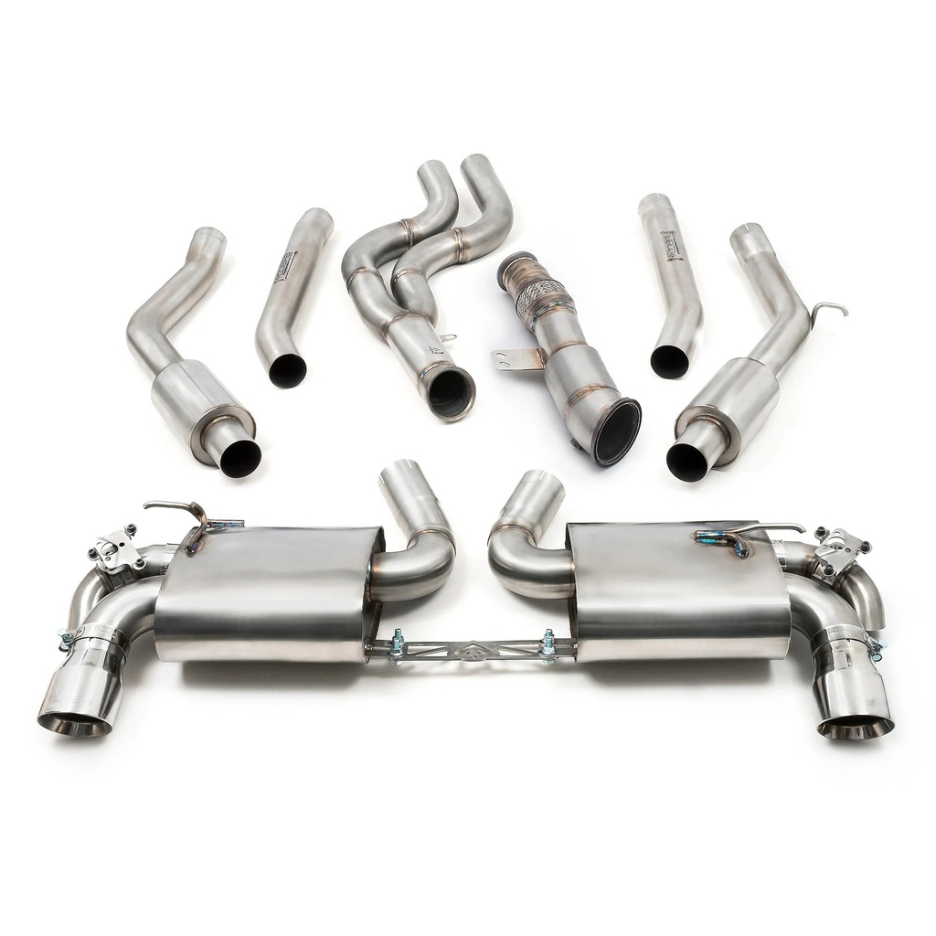 Cobrasport Toyota GR Supra (19>) Turbo Back - Sports Cat - Resonated - Twin Valved TP94