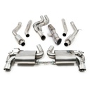 Cobrasport Toyota GR Supra (19>) Turbo Back - De-Cat - Resonated - Single Valved TP94