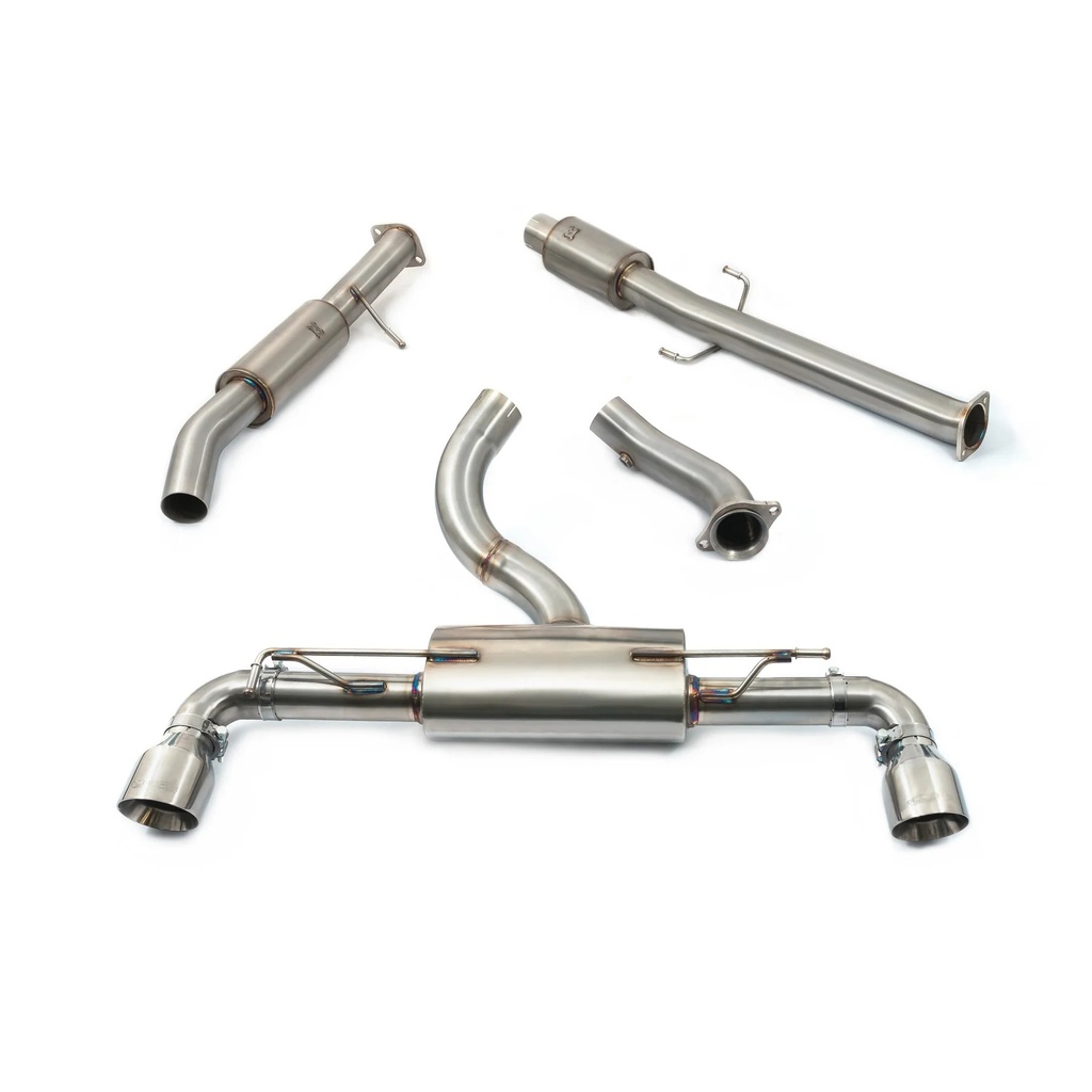 Cobrasport Toyota Yaris GR (20 >) Cat Back - Twin Resonated