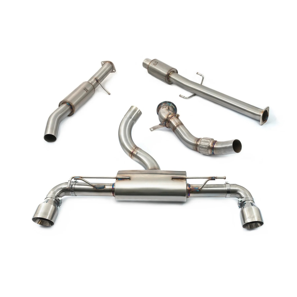 Cobrasport Toyota Yaris GR (20 >) Turbo Back - De-Cat - Non-Resonated Boxed / TP19