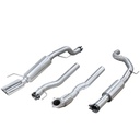 Cobrasport Vauxhall Corsa E 1.0 Turbo (15 - 19) Cat Back System - Resonated - Carbon Fibre