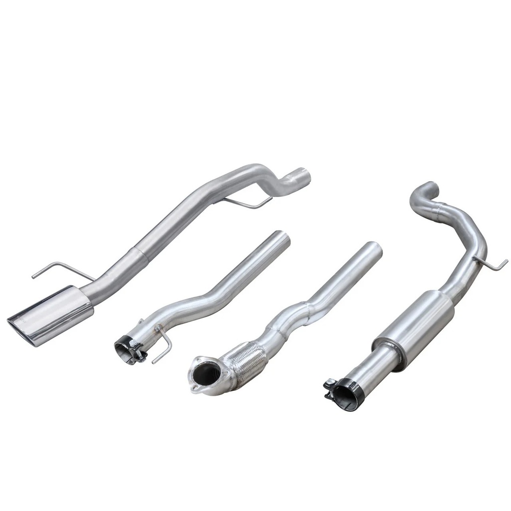Cobrasport Vauxhall Corsa E 1.0 Turbo (15 - 19) Cat Back System - Venom - Carbon Fibre TP108-CF