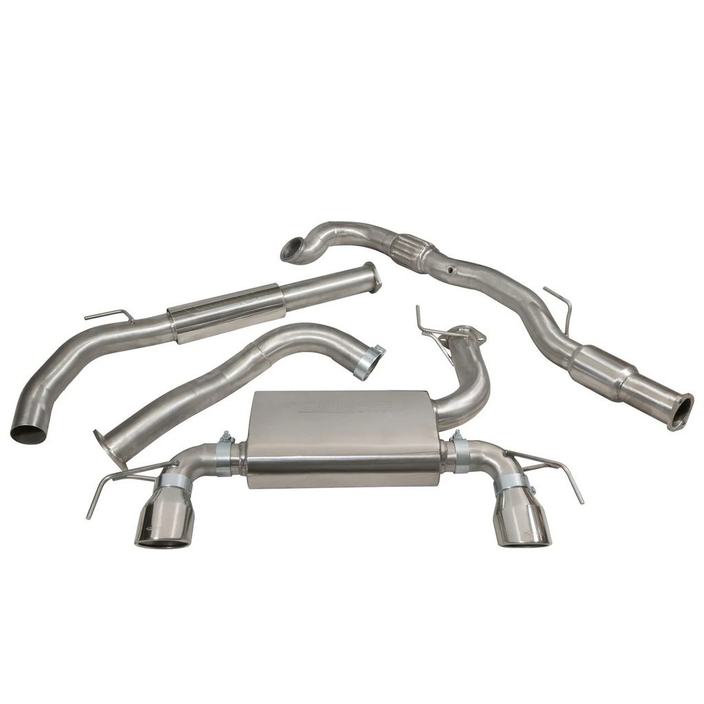 Cobrasport Vauxhall Corsa E VXR (15 - 18) Turbo Back - Sports Cat - Resonated