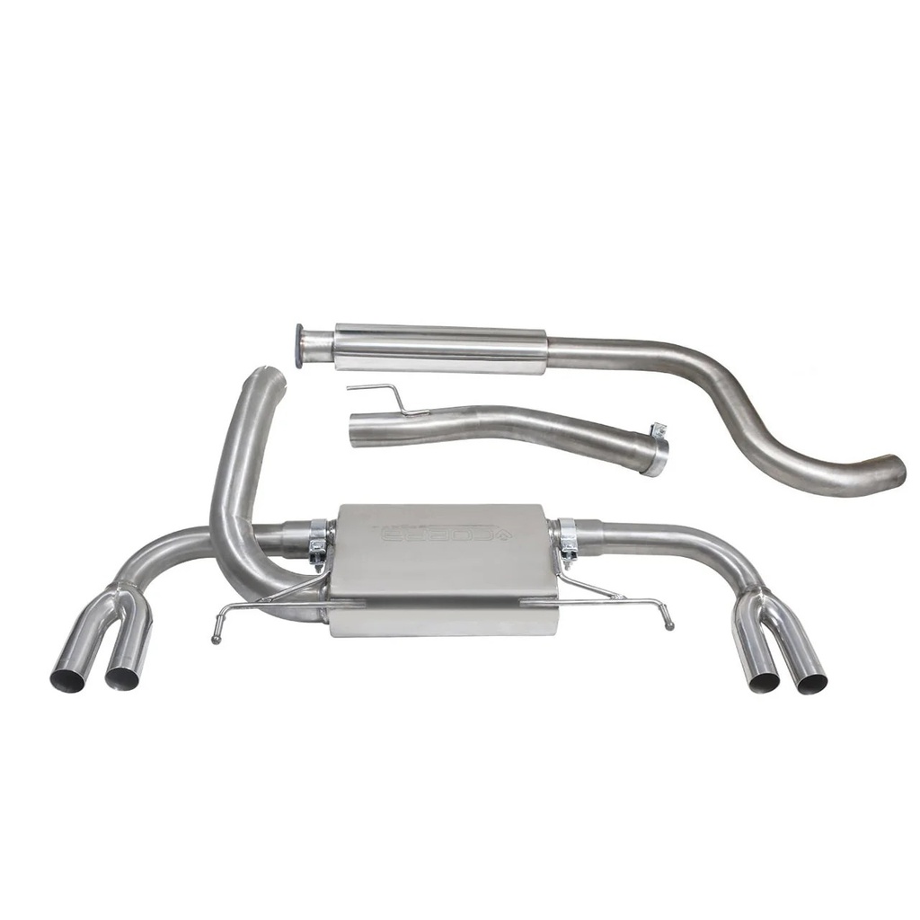 Cobrasport Vauxhall Astra J VXR (12 - 19) Cat Back System - Non-Resonated