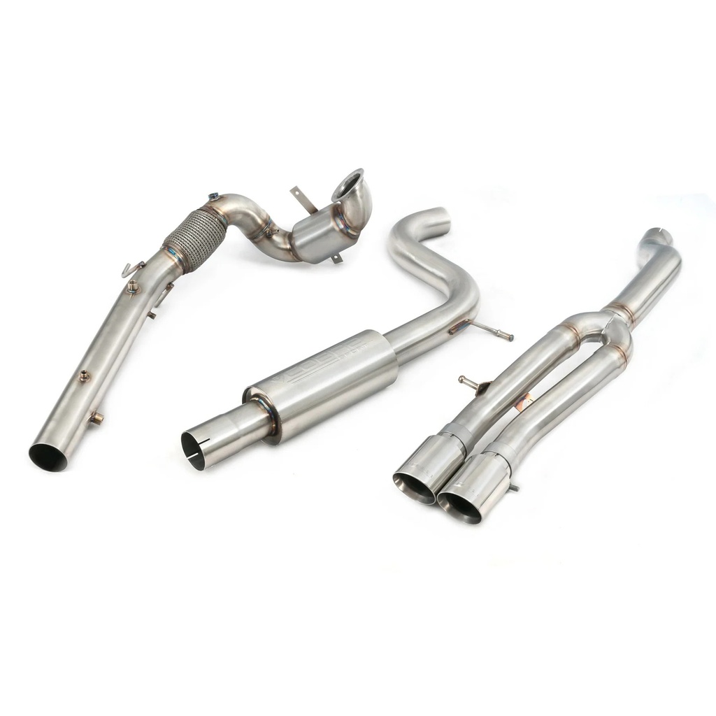 Cobrasport Volkswagen Polo GTI AW 2.0 (19>) - Turbo Back System - Venom (Sports Cat & Non-Resonated)