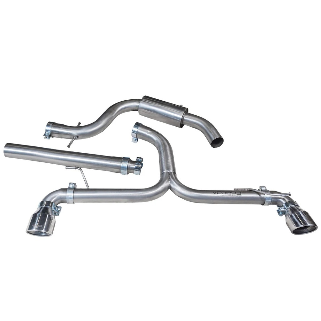 Cobrasport Volkswagen Golf GTD Mk6 TDI 170 PS (09 - 12) Cat Back System (Venom Dual Exit)
