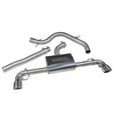 Cobrasport Volkswagen Golf GT Mk6 TDI 140 PS (09 - 12) Cat Back System (Dual Exit)