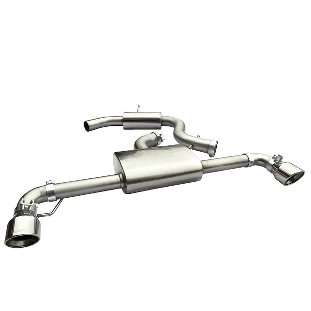 Cobrasport Volkswagen Golf GTI Mk6 (09 - 12) Cat Back System (Non-Resonated) TP38-BLK