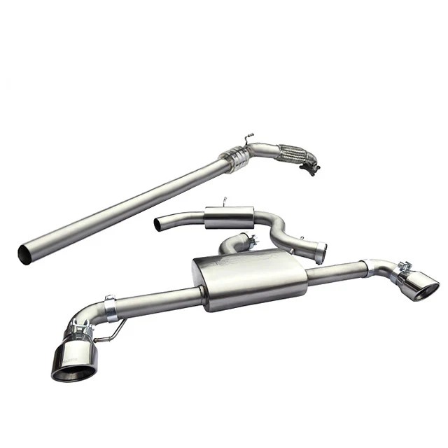 Cobrasport Volkswagen Golf GTI Mk6 (09 - 12) Turbo Back System (De-Cat & Non-Resonated) TP38