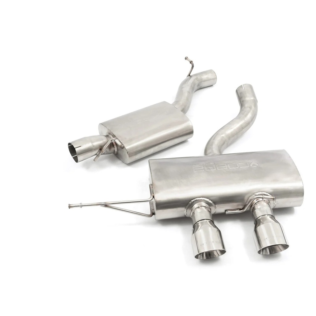 Cobrasport Volkswagen Golf R Mk6 (5K) (09 - 12) Cat Back System (Non-Resonated)