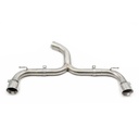 Cobrasport Volkswagen Golf GTI Mk7 (12-17) Rear Axle-Back System - Backbox Delete TP38